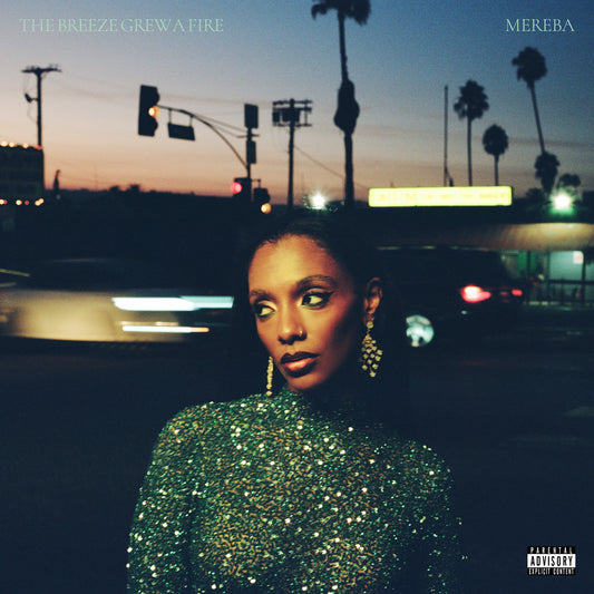 PRE-ORDER: Mereba "The Breeze Grew a Fire" LP (Summer Sky Splash Color Vinyl)