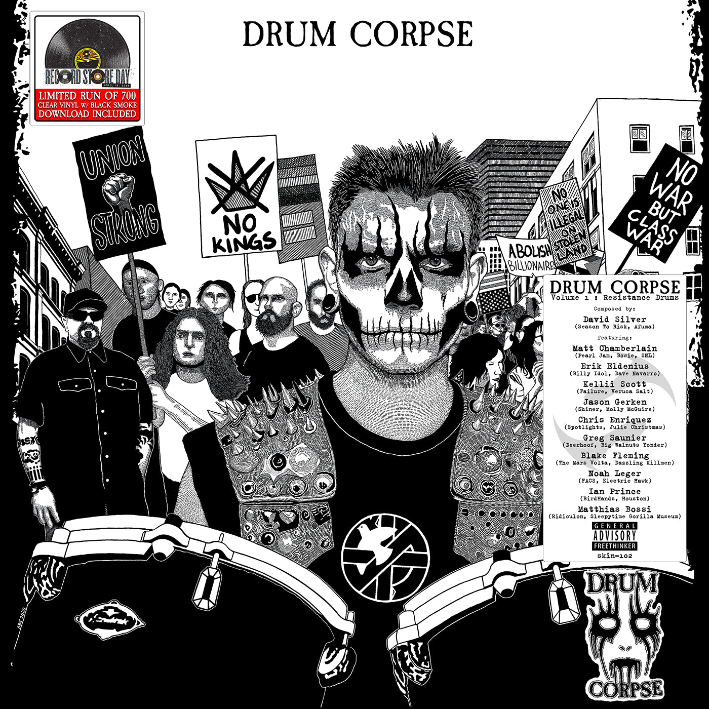 Drum Corpse "Drum Corpse Volume 1: Resistance Drums" LP (RSD 2026)