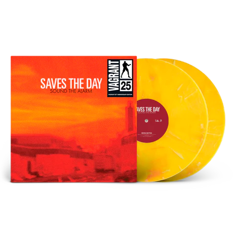 Saves The Day "Sound The Alarm" 2x10" (Orange Marble)