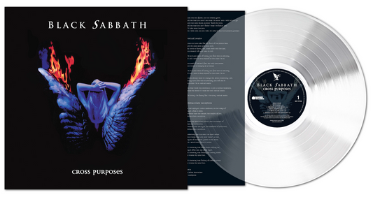 Black Sabbath "Cross Purposes (2024 Remaster)" LP (Crystal Clear Vinyl)