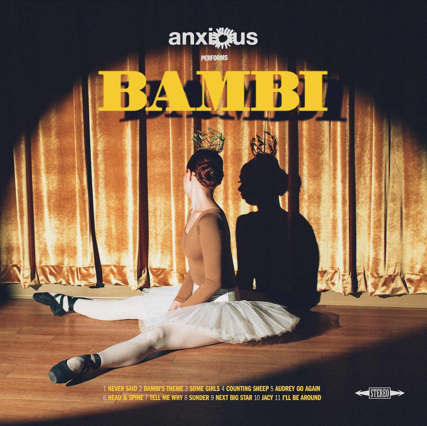 PRE-ORDER: Bambi "Anxious" LP (Yellow Vinyl)