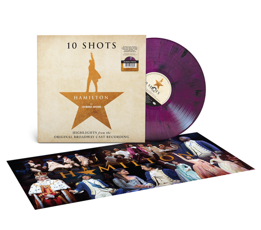 Lin-Manuel Miranda, Leslie Odom Jr., Phillipa Soo, Daveed Diggs & Christopher Jackson "Hamilton: 10 Shots (Highlights From The Original Broadway Cast Recording)" LP ("Burr's" Vinyl)