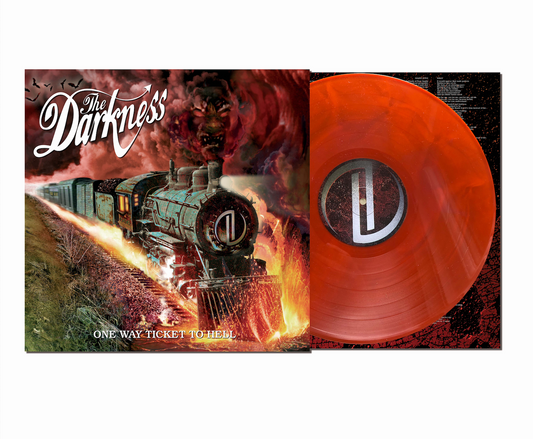 The Darkness "One Way Ticket to Hell ...And Back (20th Anniversary Edition)" LP (Hell Fire Vinyl)