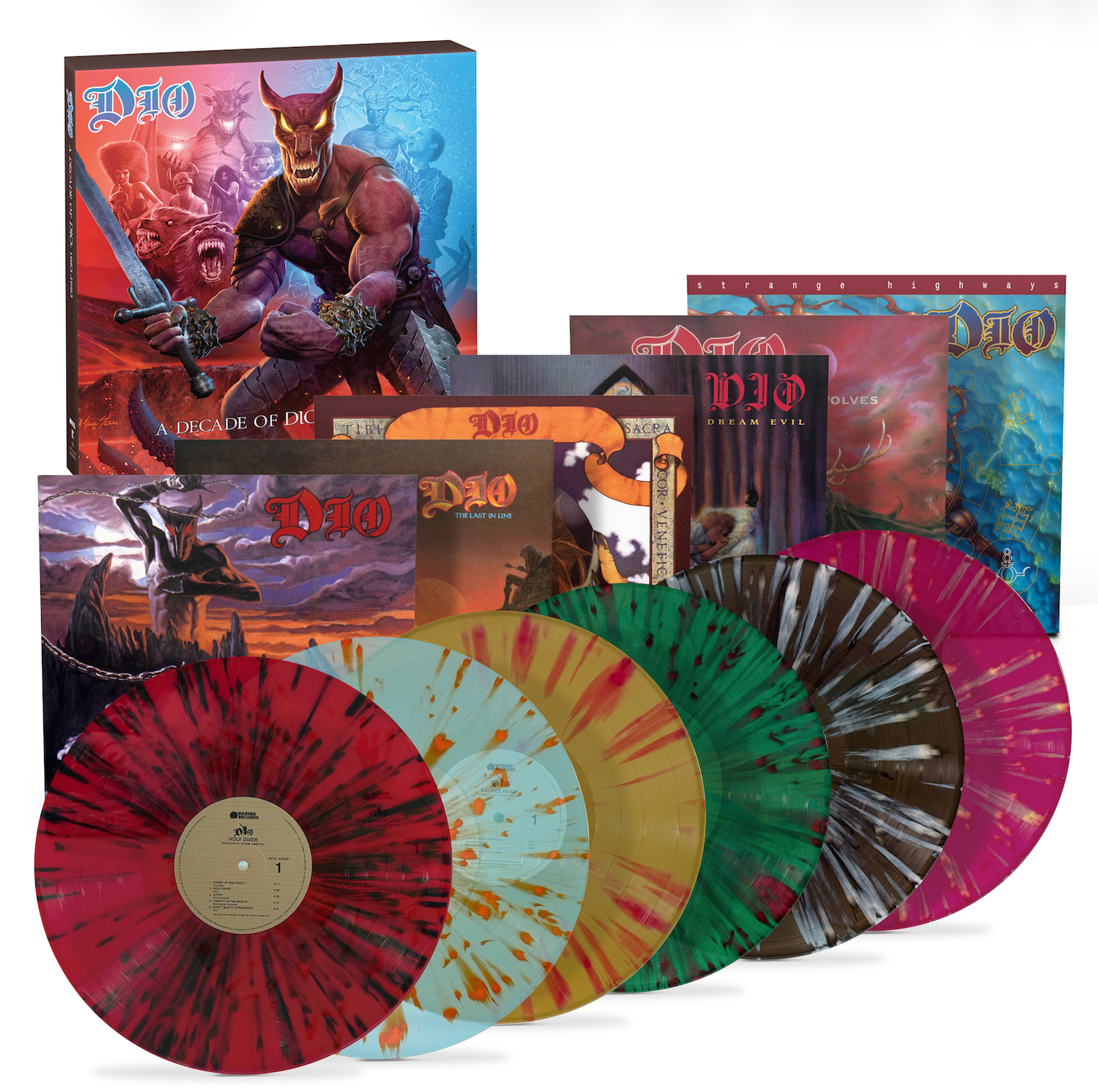 Dio "A Decade of Dio: 1983-1993" 6xLP Box Set (Color Vinyl)