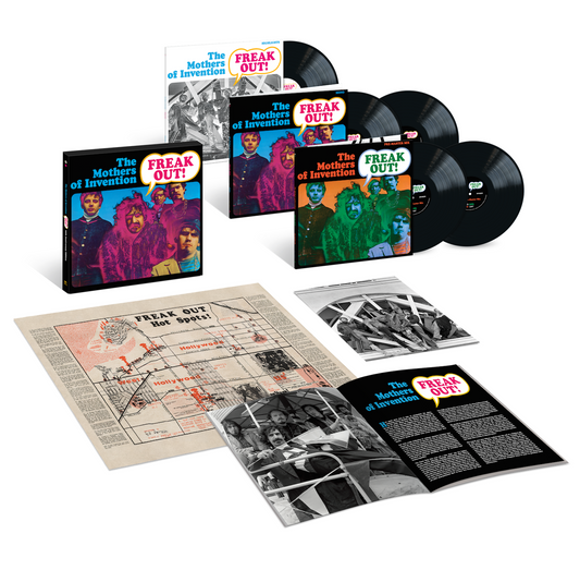 PRE-ORDER: Frank Zappa/The Mothers of Invention "Freak Out! (60th Anniversary)" 5xLP Box Set