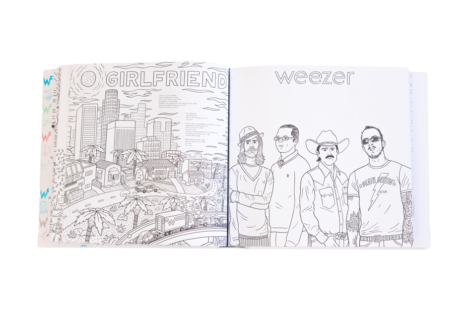 PRE-ORDER: Weezer "Coloring Book Box Set" 6xLP Box Set (Multicolor Vinyl)