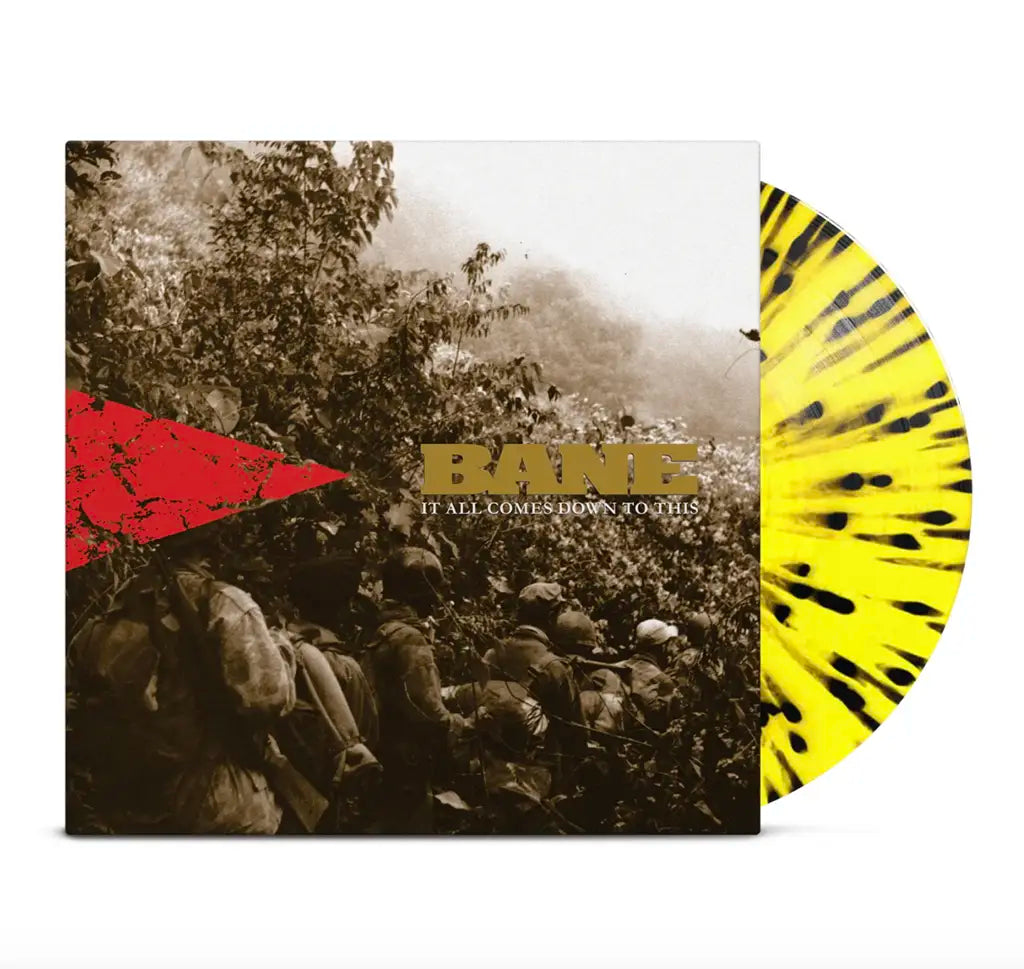 Bane "It All Comes Down to This (Remixed & Remastered)" LP (Yellow Splatter Vinyl)