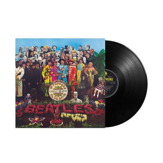 The Beatles "SGT. PEPPER'S LONELY HEARTS CLUB BAND:THE BEATLES" LP (Noir Black Vinyl, Anniversary Edition)