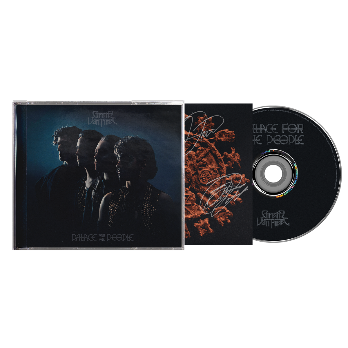 PRE-ORDER: Greta Van Fleet "Palace for the People" CD (w/Signed Insert)