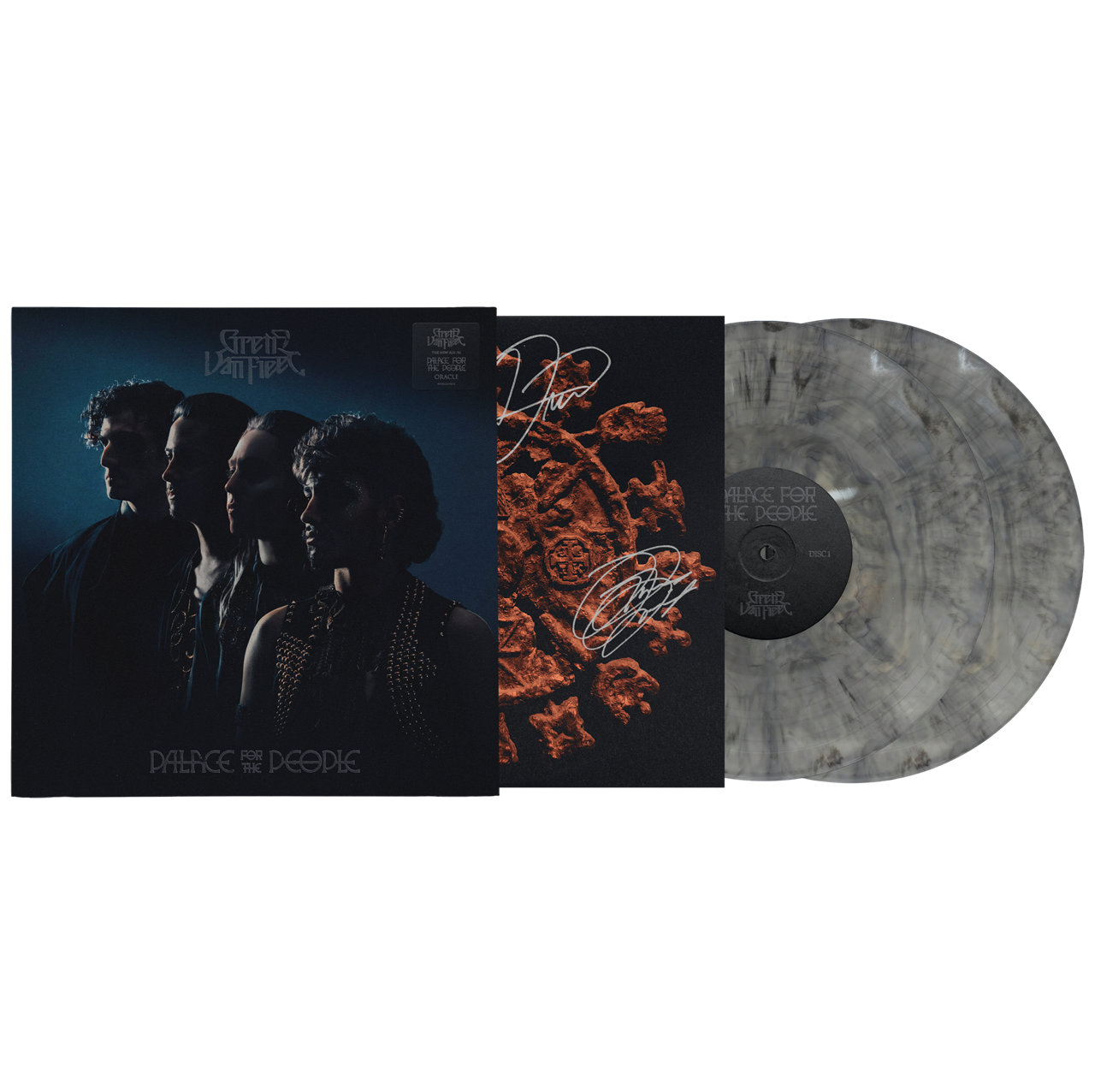 PRE-ORDER: Greta Van Fleet "Palace for the People" 2xLP (Oracle Variant Smokey Quartz Color Vinyl + Signed Insert)