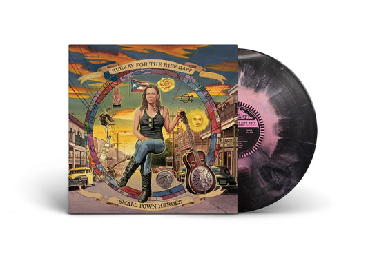 Hurray For The Riff Raff "Small Town Heroes" LP (Pink Acid Wash Vinyl)