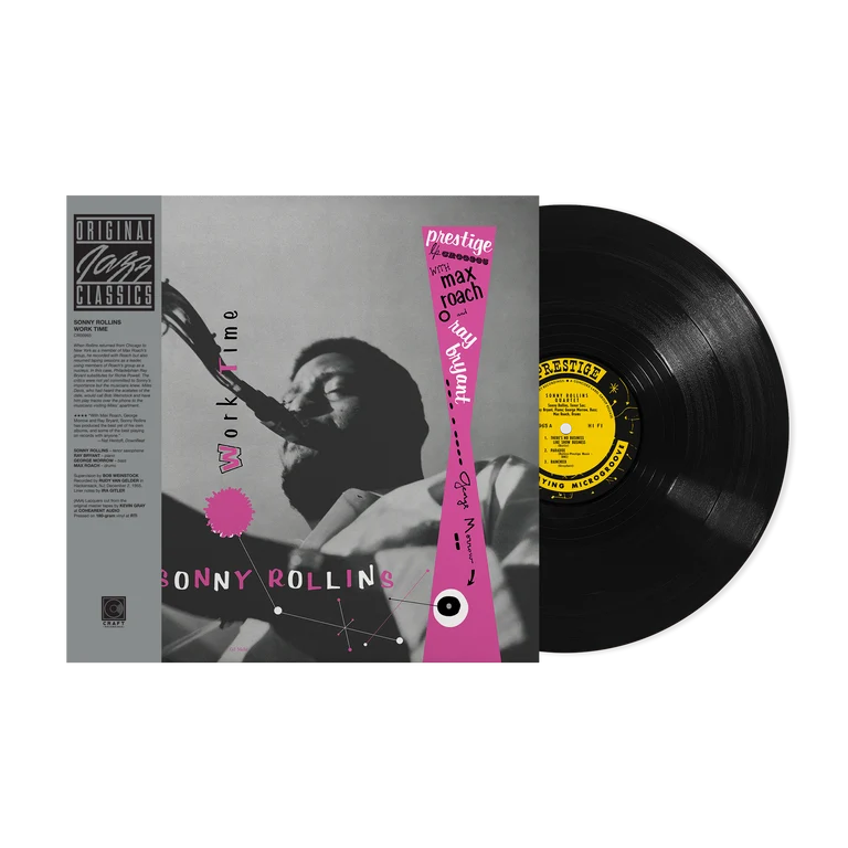 PRE-ORDER: Sonny Rollins "Work Time (Original Jazz Classics Series)" LP (180g)