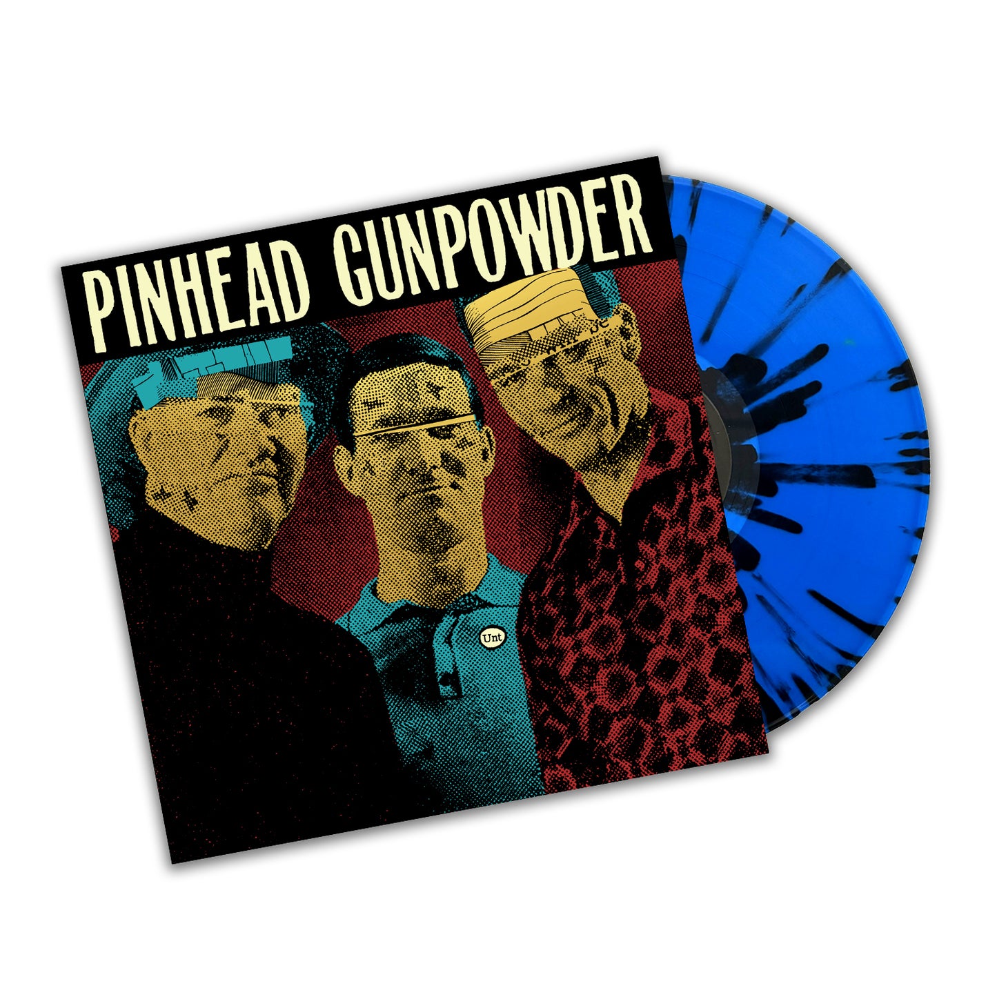 Pinhead Gunpowder "Unt" LP (Specialist Subject UK Exclusive Blue with Black Splatter Vinyl)