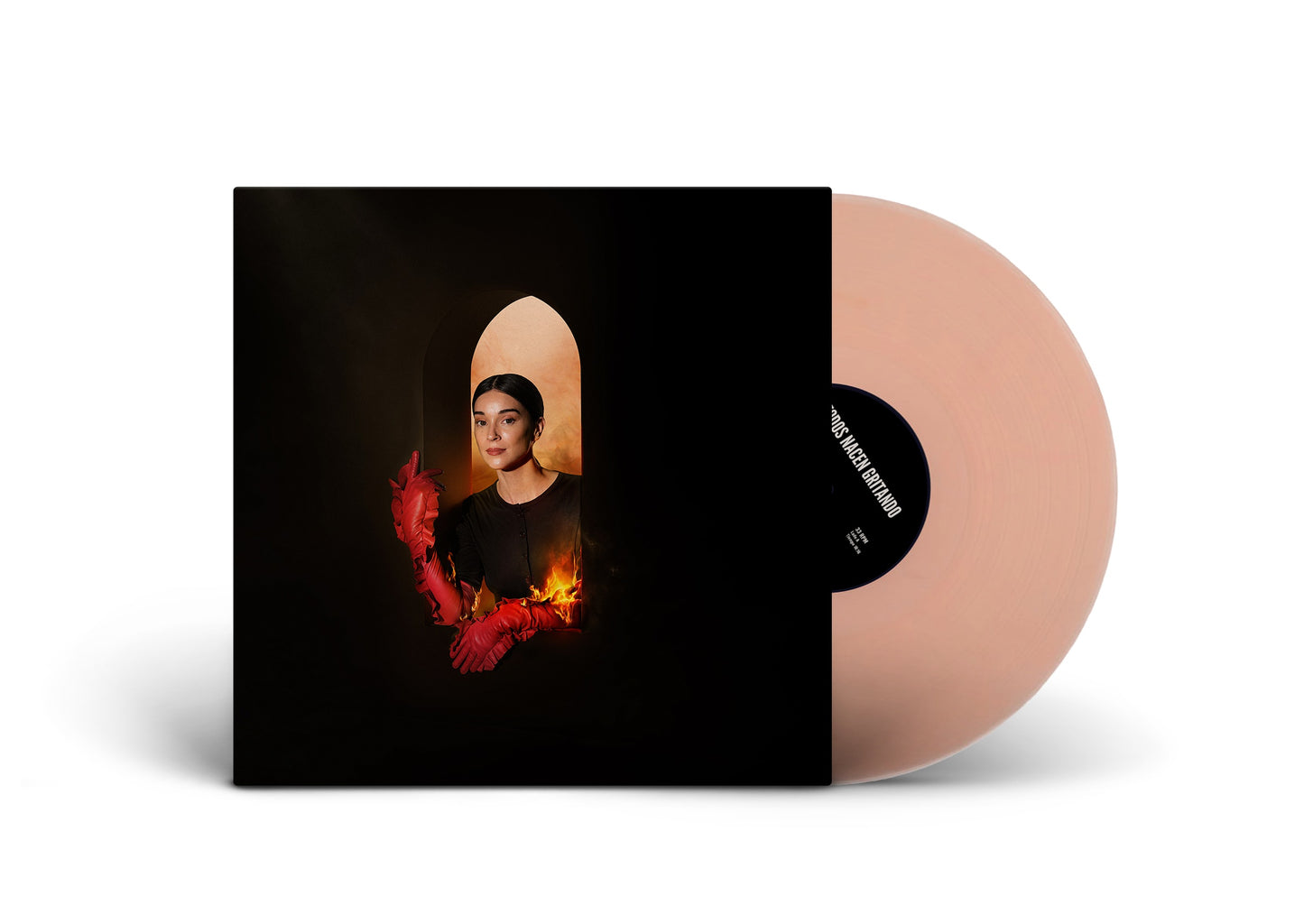 St. Vincent "Todos Nacen Gritando (En Espanol)" LP (Vinilo Rosa Translucido)