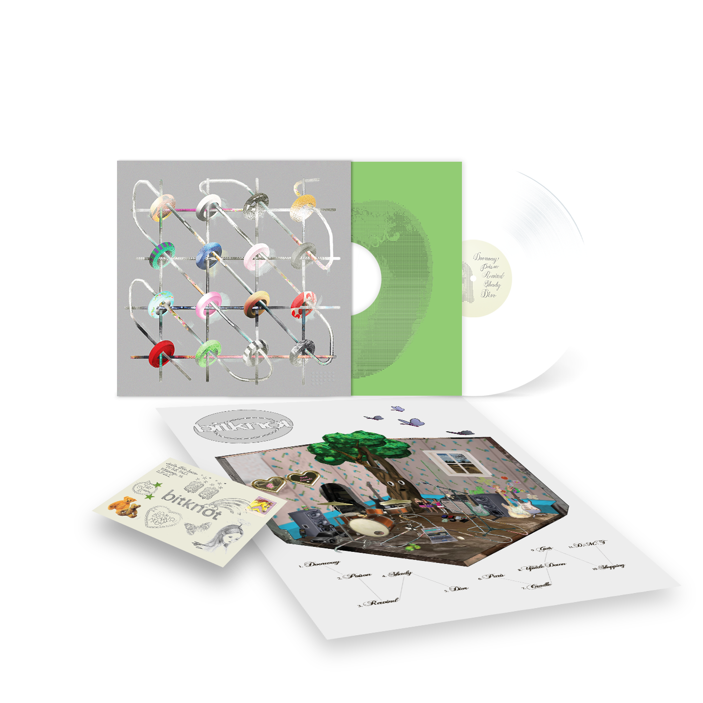 PRE-ORDER: feeble little horse "bitknot" LP (White Vinyl)