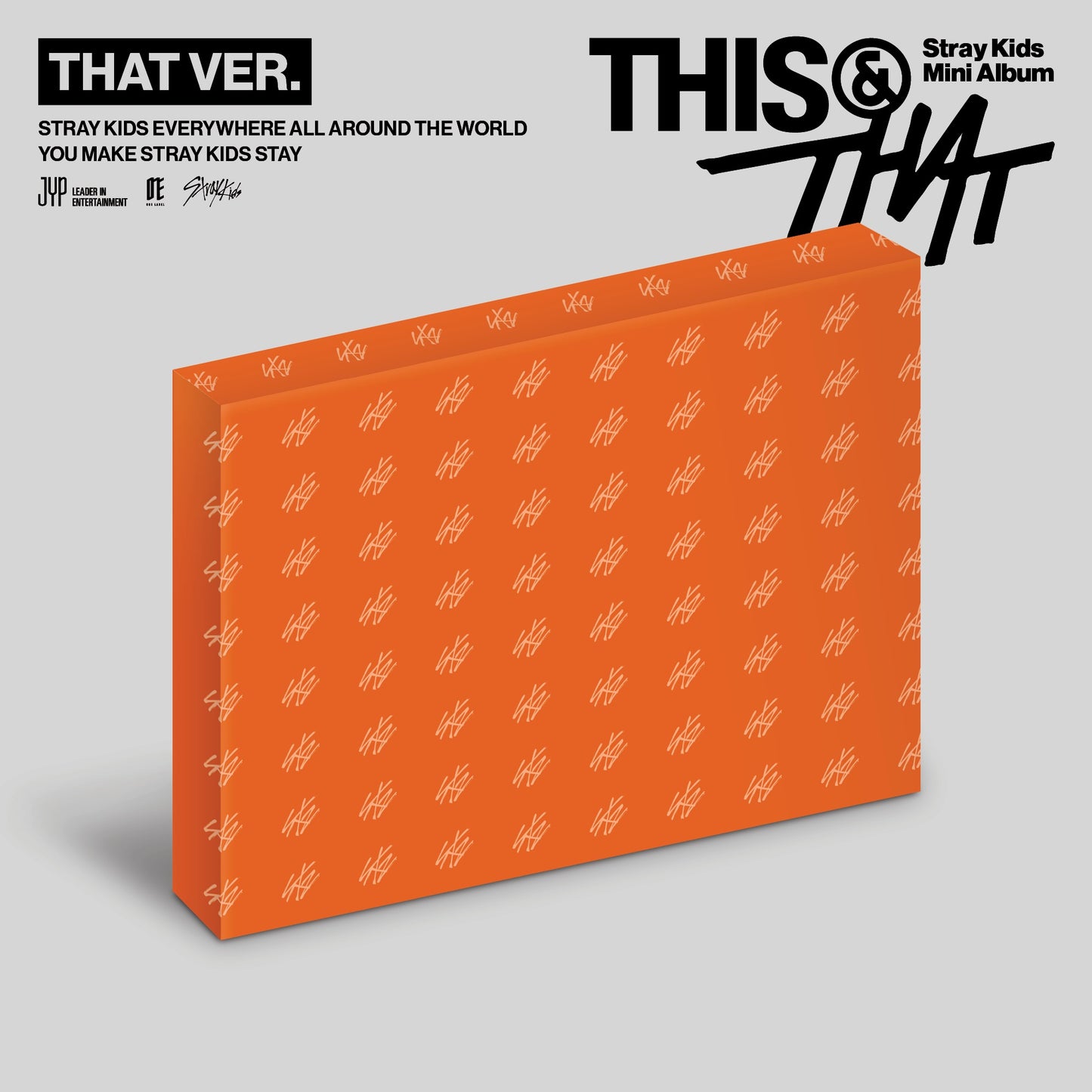 PRE-ORDER: Stray Kids "THIS & THAT" CD (THAT Version)