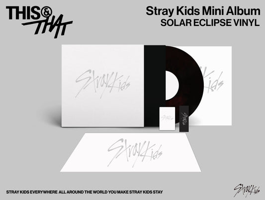 PRE-ORDER: Stray Kids "THIS & THAT" LP ("Solar Eclipse" Vinyl)