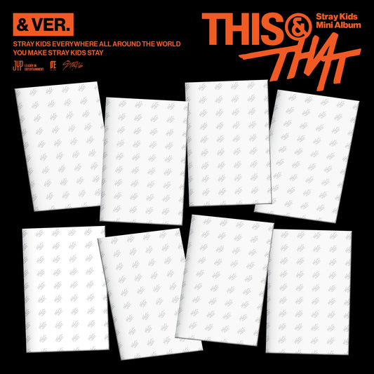 PRE-ORDER: Stray Kids "THIS & THAT" CD (& Version)