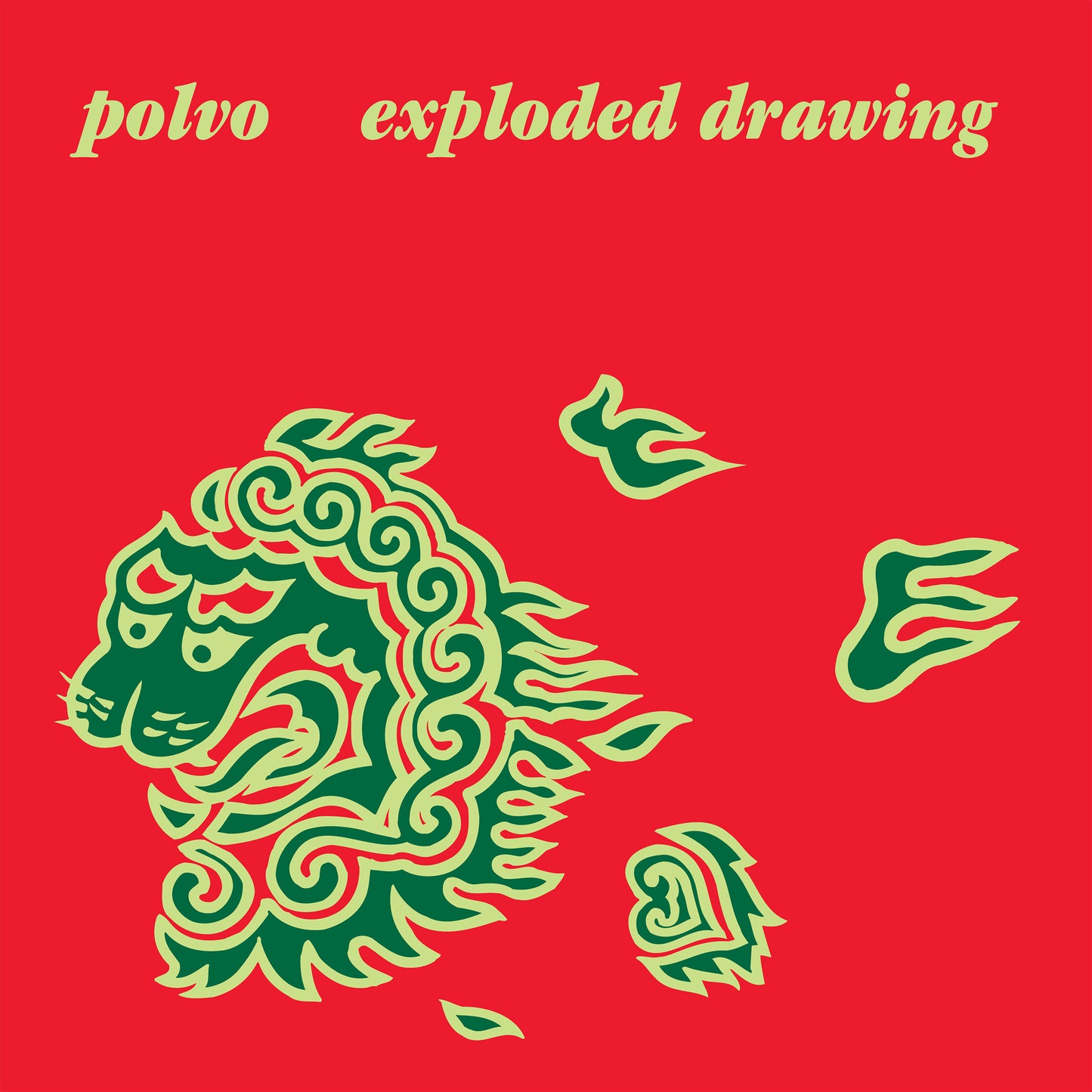 Polvo "Exploded Drawing" 2xLP (Aqua Blue Vinyl)