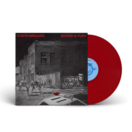 Youth Brigade "Sound & Fury" LP (Red/White Split Vinyl)