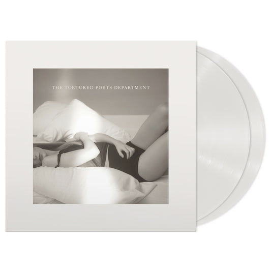 PRE-ORDER: Taylor Swift "The Tortured Poets Department" 2xLP (Ghosted White)