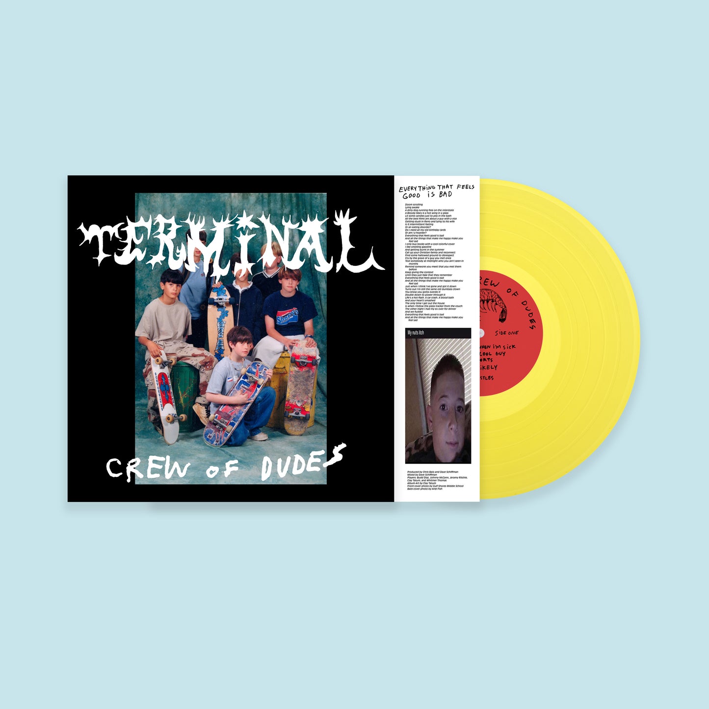PRE-ORDER: Whitmer Thomas "Terminal Crew of Dudes" LP (Margarita Piss Yellow Vinyl)
