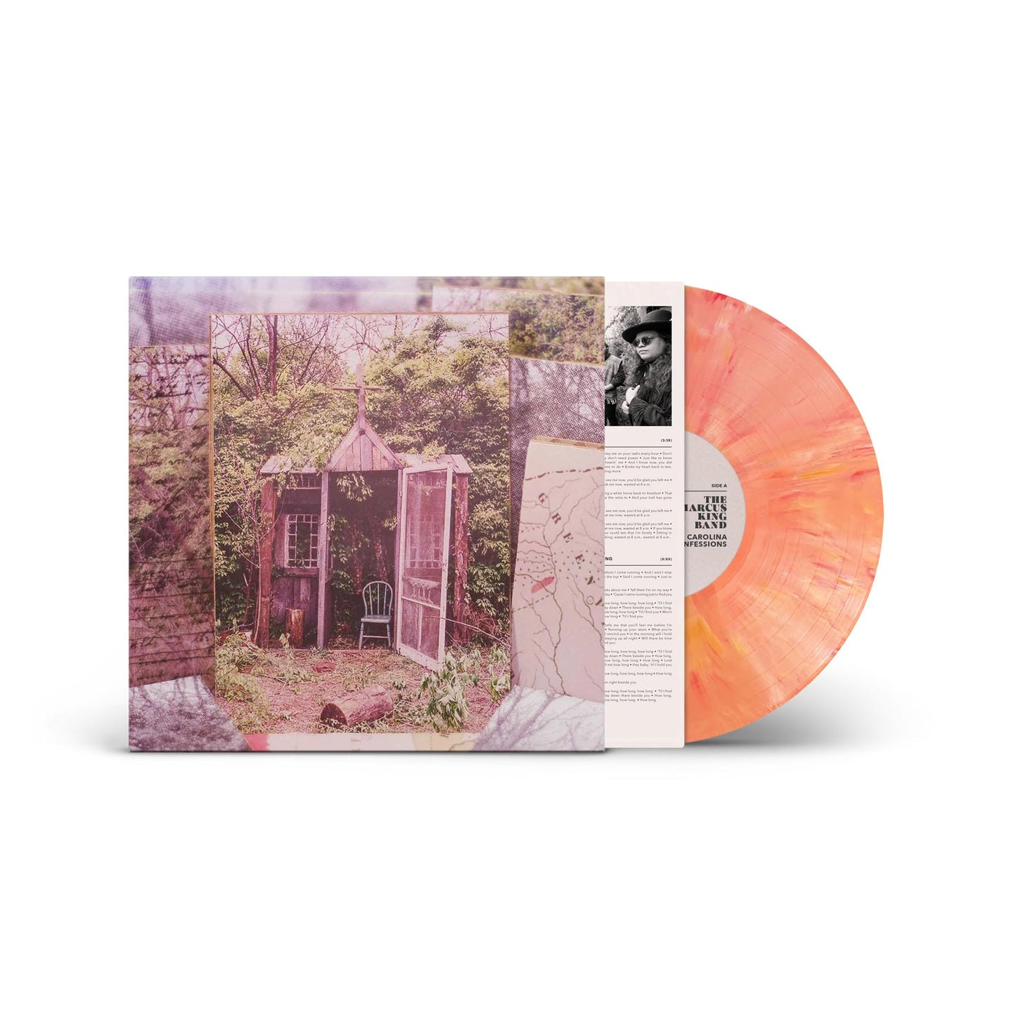 The Marcus King Band "Carolina Confessions" LP (Orange Marble Vinyl)