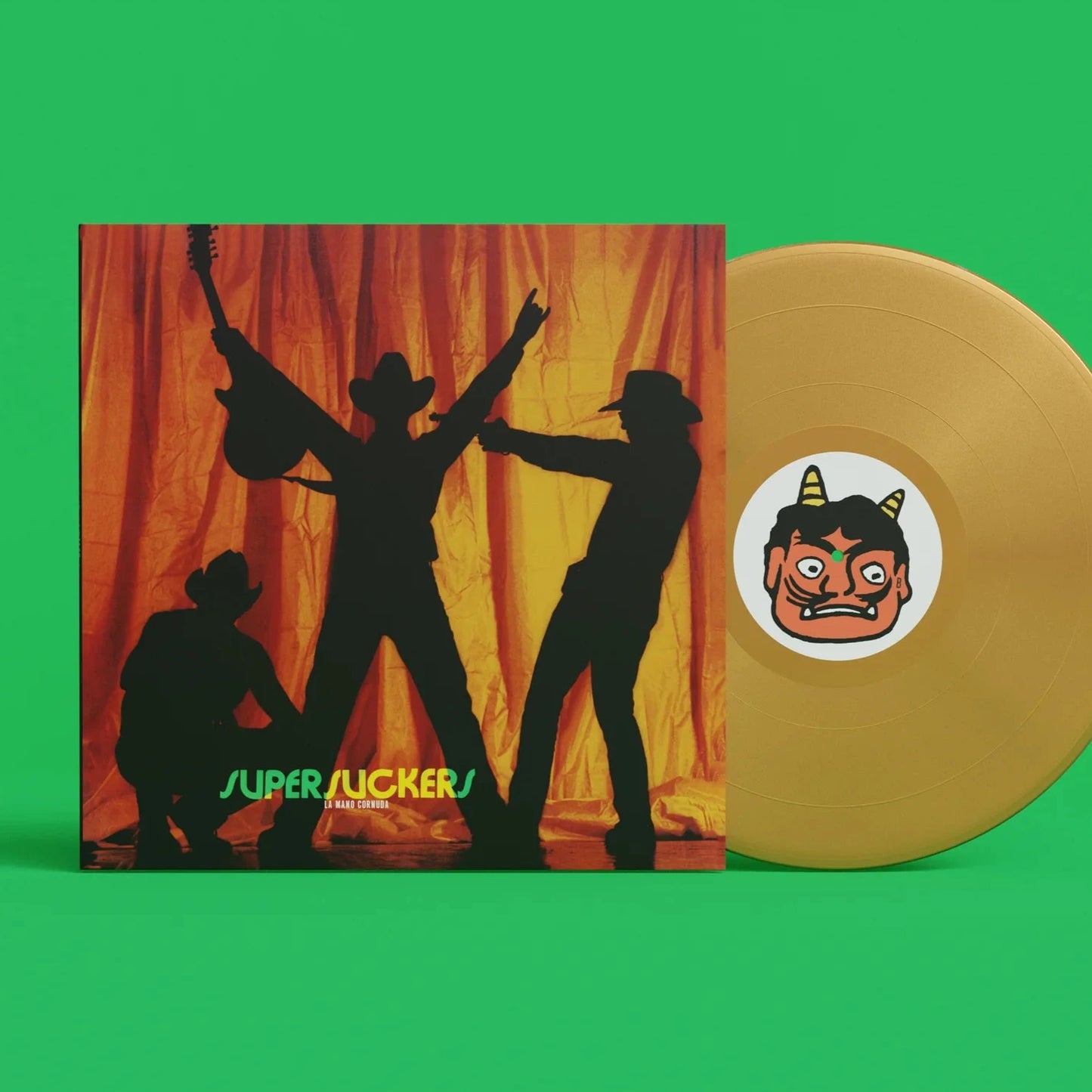 Supersuckers "La Mano Cornuda" LP (Gold Vinyl)