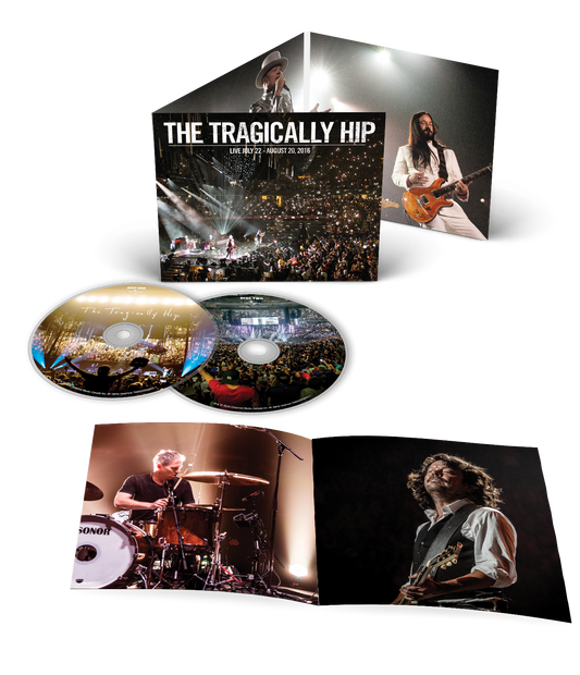 PRE-ORDER: The Tragically Hip "Live July 22 - August 20, 2016" 2xCD