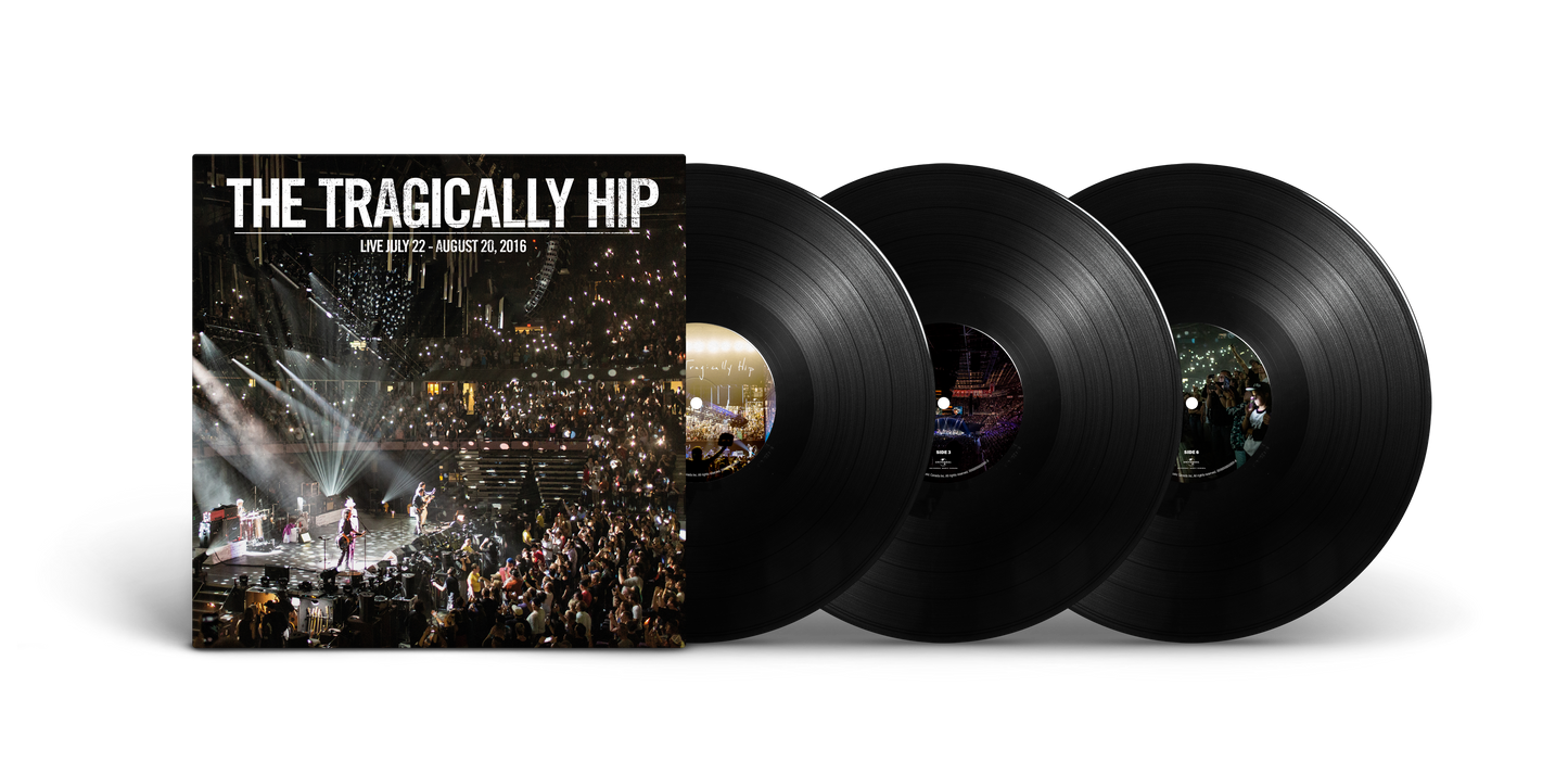 PRE-ORDER: The Tragically Hip "Live July 22 - August 20, 2016" 3xLP