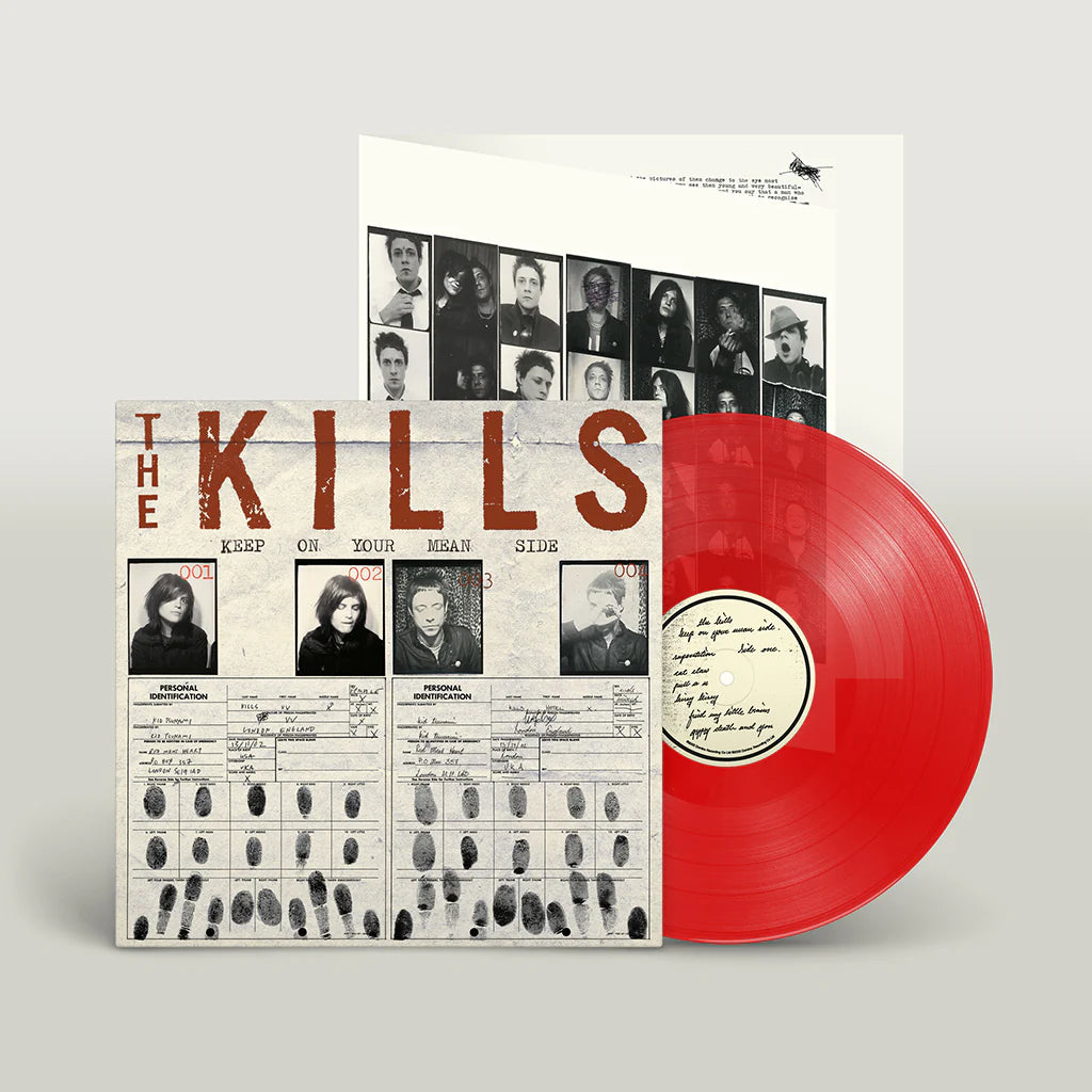 The Kills "Keep On Your Mean Side" LP (20th Anniversary Transparent Red Vinyl)