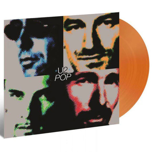 U2 "Pop" 2xLP (180g Orange Vinyl)