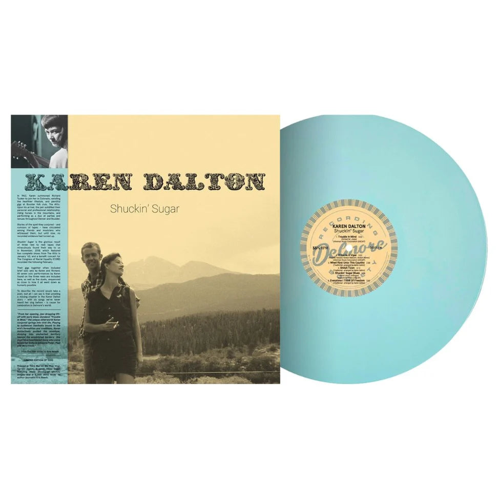 Karen Dalton "Shuckin' Sugar" LP (Sky Blue)