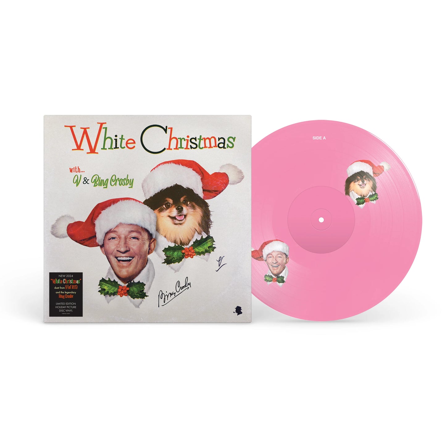 PRE-ORDER: V x Bing Crosby “White Christmas" 12" Single (Hot Pink Color Picture Disc)