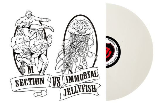 M Section "M  SECTION VS THE IMMORTAL JELLYFISH" 12" (White Vinyl)