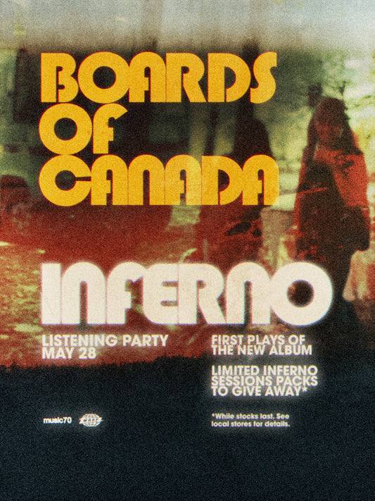 Boards of Canada "Inferno" Listening Party - THURSDAY 5/28 @ 5pm