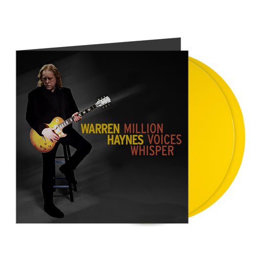 Warren Haynes "Million Voices Whisper" 2X LP (Canary Yellow Vinyl) Indie Exclusive