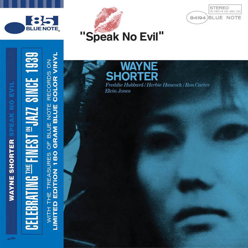 Wayne Shorter ''Speak No Evil'' LP (180 Gram Blue Vinyl)