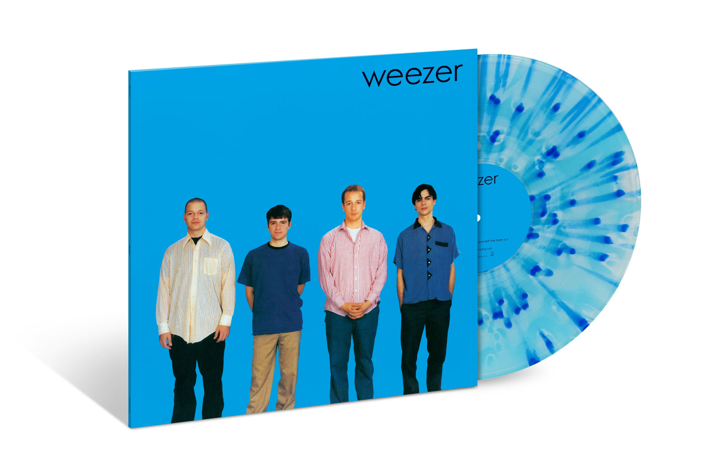 Weezer "S/T (The Blue Album) 30th Anniversary" LP (Ghostly Blue & Clear vinyl)