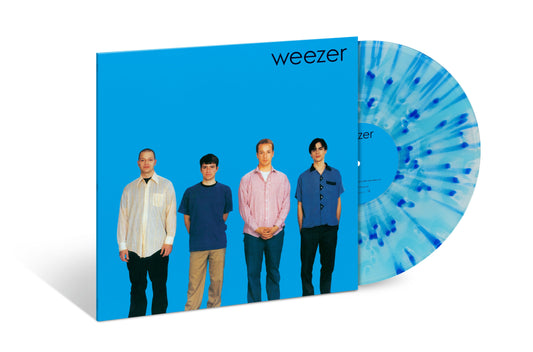 PRE-ORDER: Weezer "S/T (The Blue Album) 30th Anniversary" LP (Ghostly Blue & Clear vinyl)