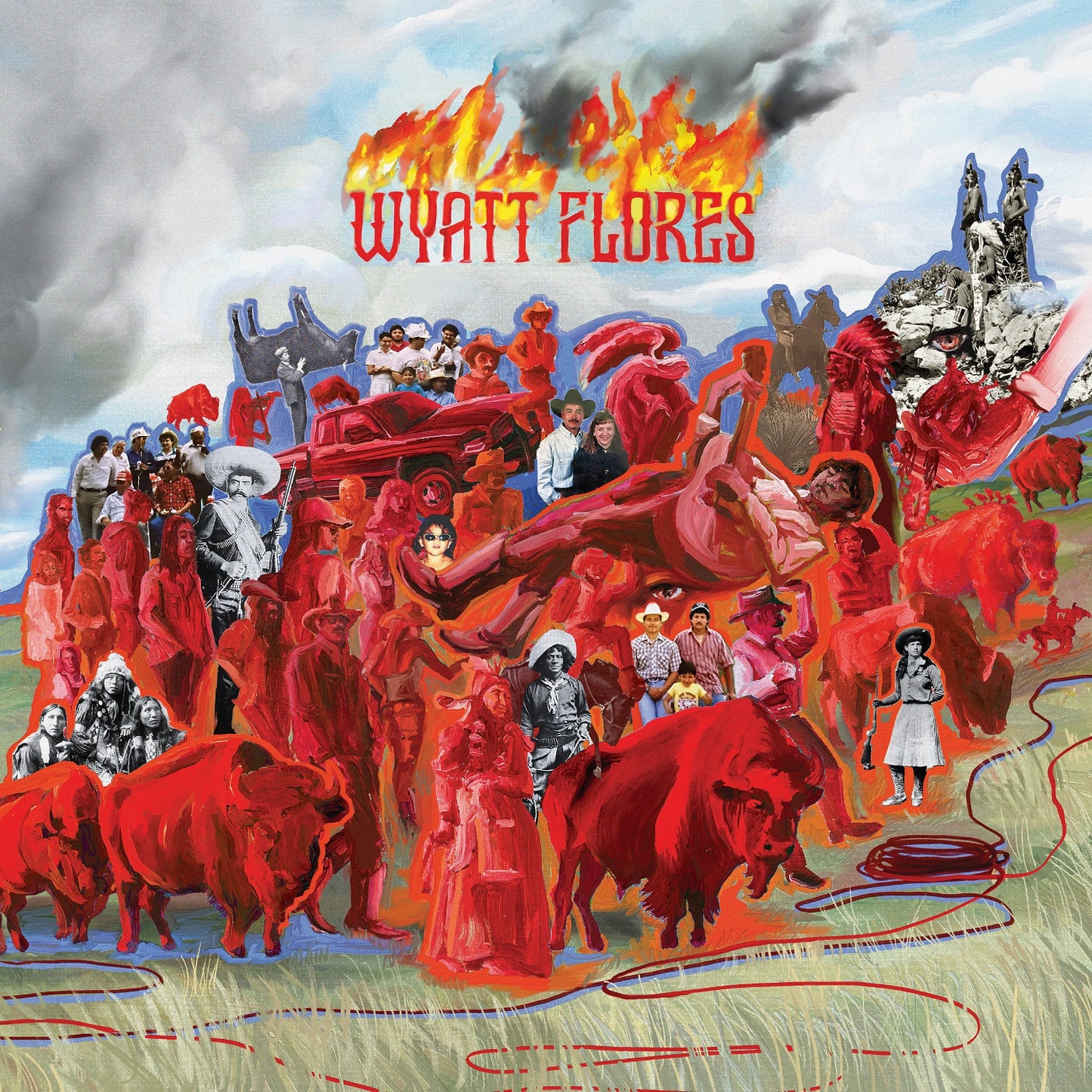 Wyatt Flores "Welcome to The Plains" 2xLP