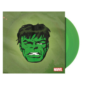 PRE-ORDER: Marvel Chorus "Hulk (1966 Theme) / Merry Marvel Marching Society" 7" Single (Translucent Green Vinyl)