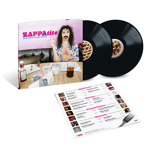 PRE-ORDER: Frank Zappa "ZAPPAtite: Frank Zappa's Tastiest Tracks" 2xLP