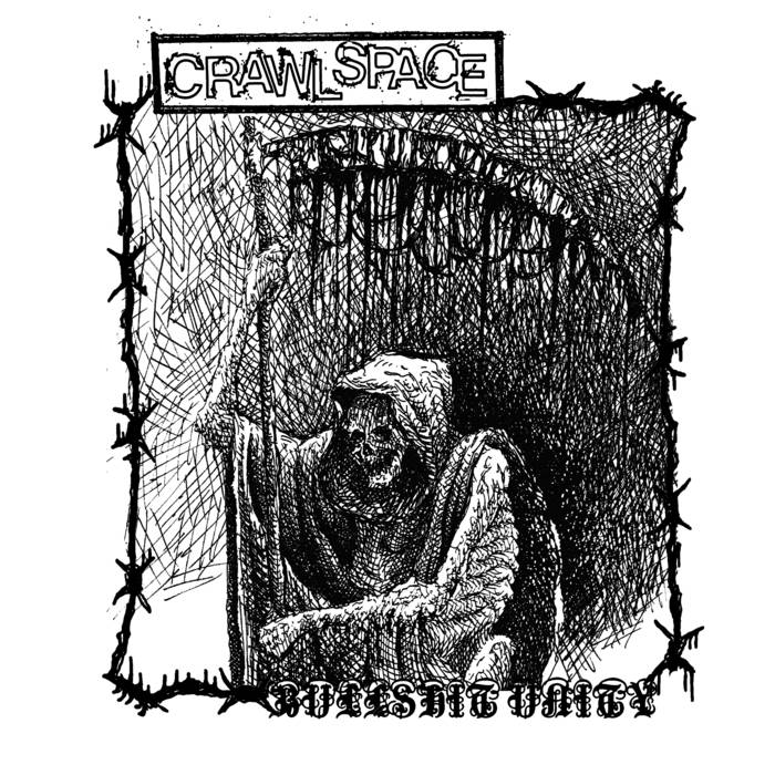 Crawl Space "Bullshit Unity" 7" (Clear vinyl)