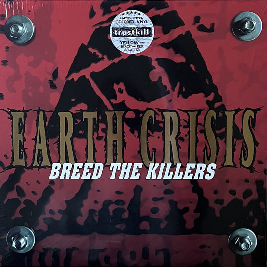 Earth Crisis "Breed The Killers" LP (25th Anniversary Yellow Vinyl, Black Splatter)