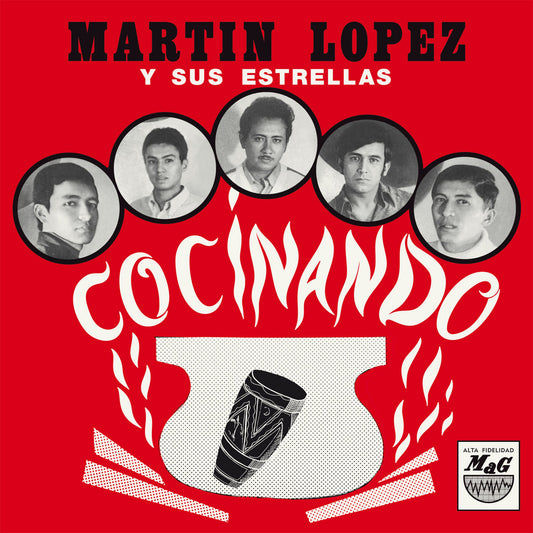 Martín López y sus Estrellas "Cocinando" LP