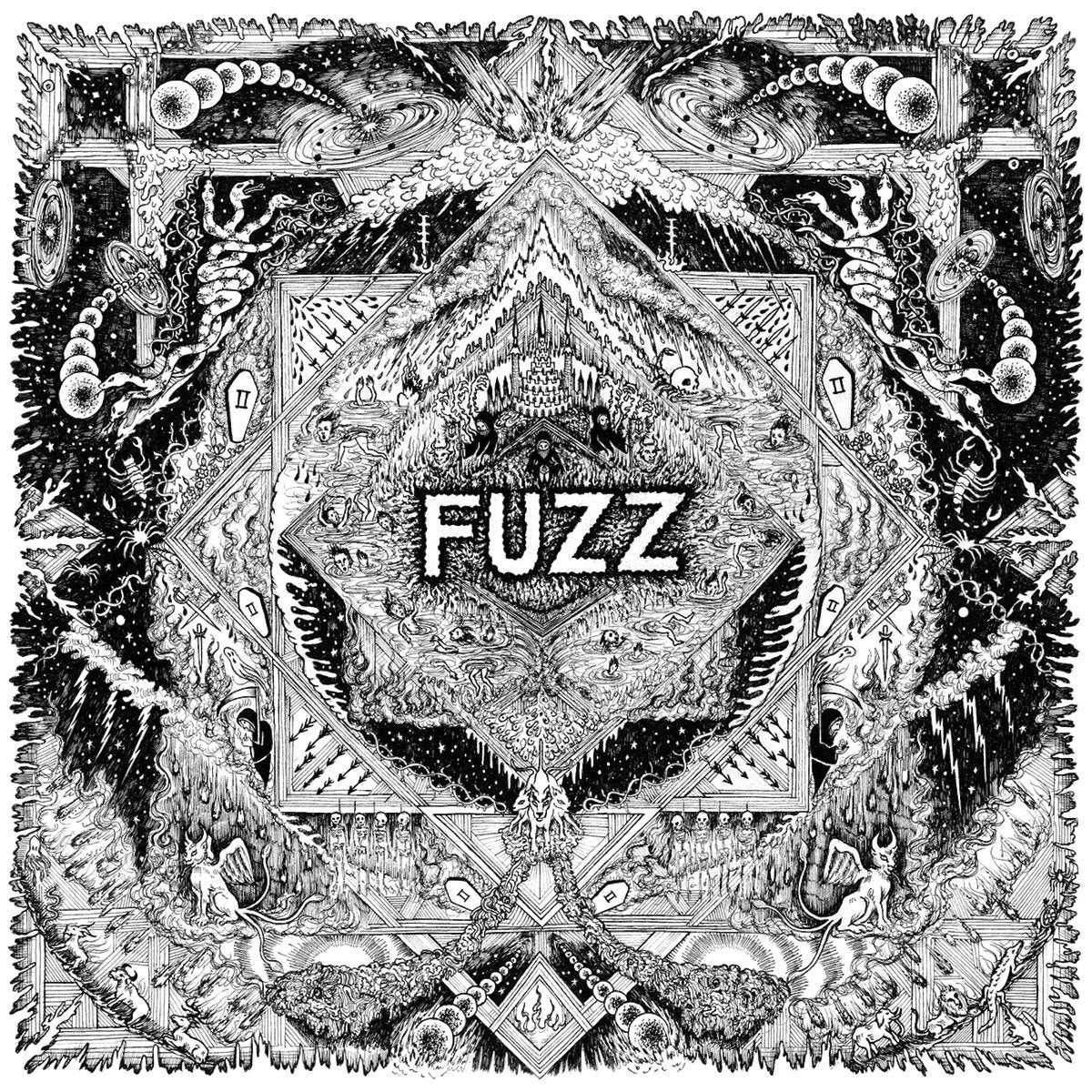 Fuzz  ''II'' 2xLP (Silver Marble Vinyl)