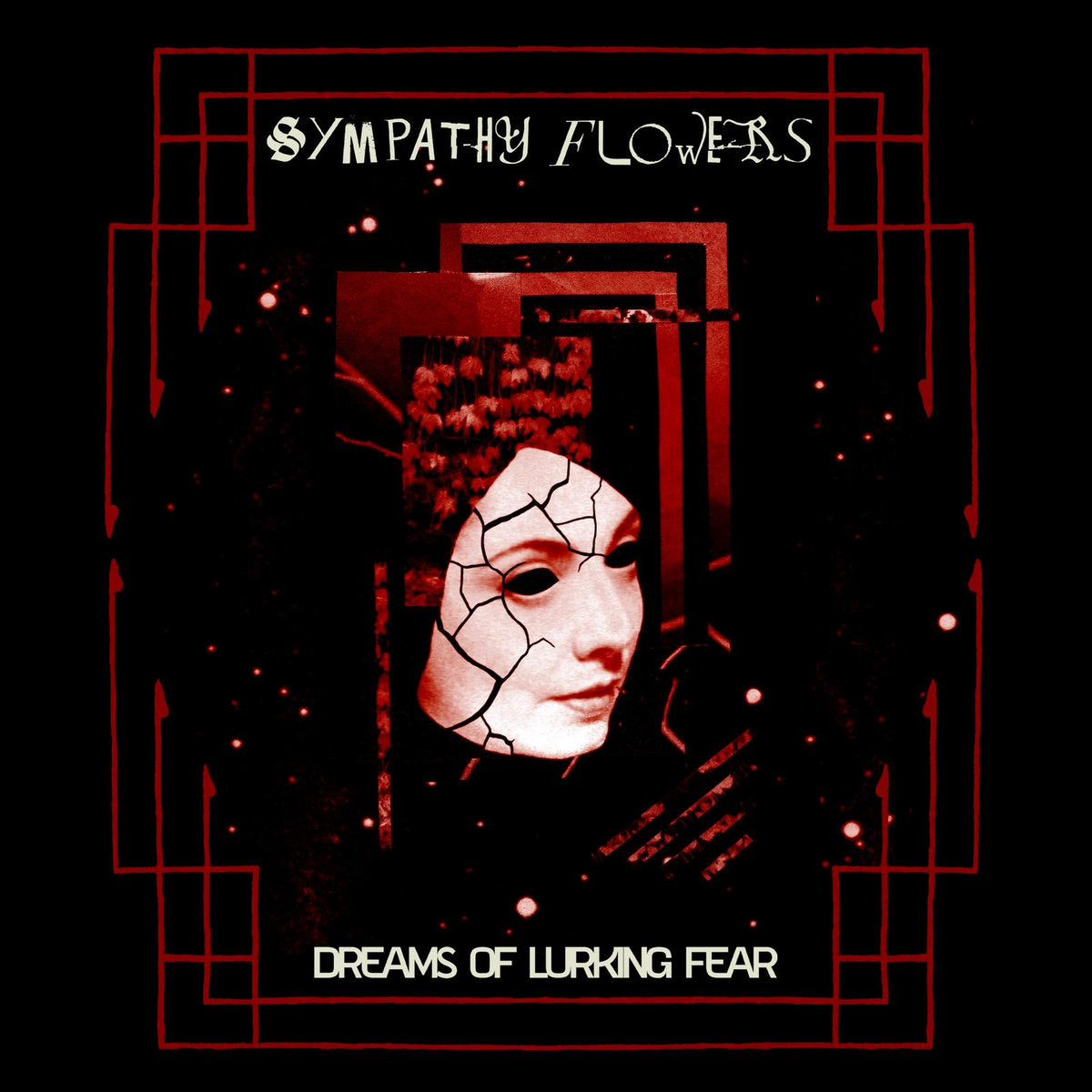 Sympathy Flowers "Dreams of Lurking Fear" LP (Black and White Ripple Vinyl)