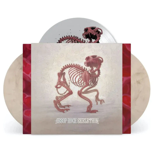 Aesop Rock "Skelethon" 10th Anniversary Edition 3xLP (Cream/ Black Marbled/Clear)