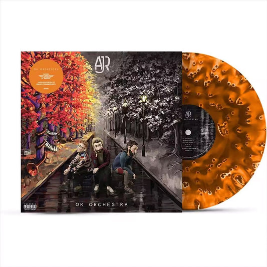 PRE-ORDER: AJR "OK ORCHESTRA" LP (Ghostly Orange Vinyl)